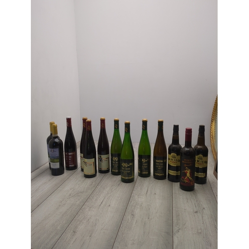 2074 - Lot of Various Wine Bottles including Piccini Impressioni Italiane