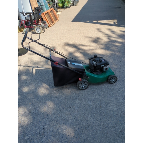 214 - Qualcast 48cm Petrol Lawnmower