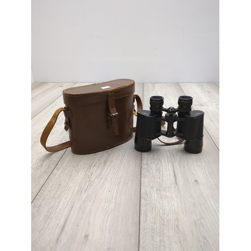 200 - Wray London Defiant 10x35 Binoculars with Case