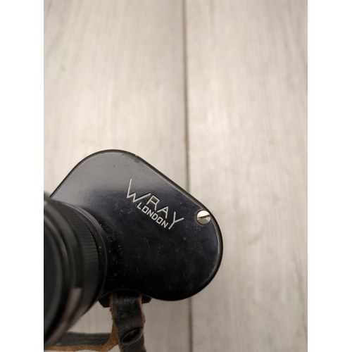 200 - Wray London Defiant 10x35 Binoculars with Case