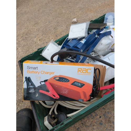 Lot of RAC Smart Battery Charger and Accessories