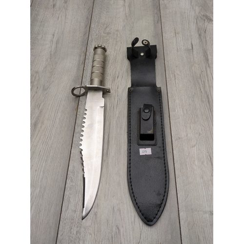 215 - Tactical Survival Knife with Sheath