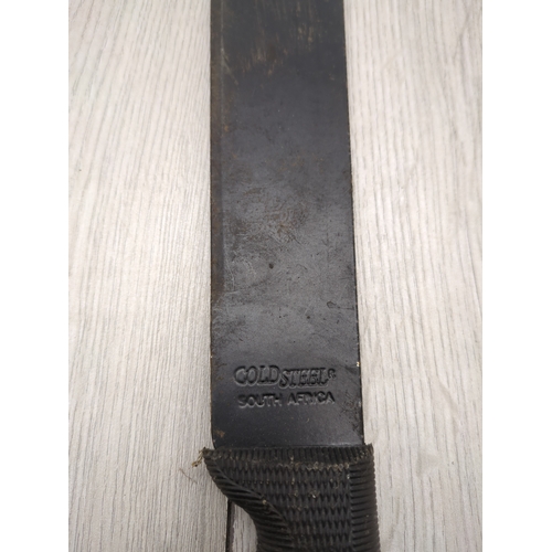 217 - Cold Steel South Africa Machete with Sheath