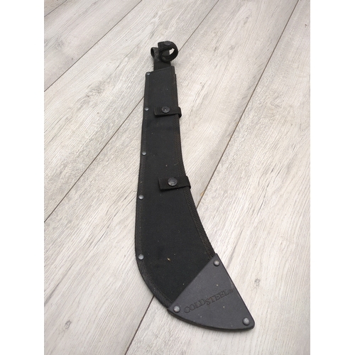 217 - Cold Steel South Africa Machete with Sheath