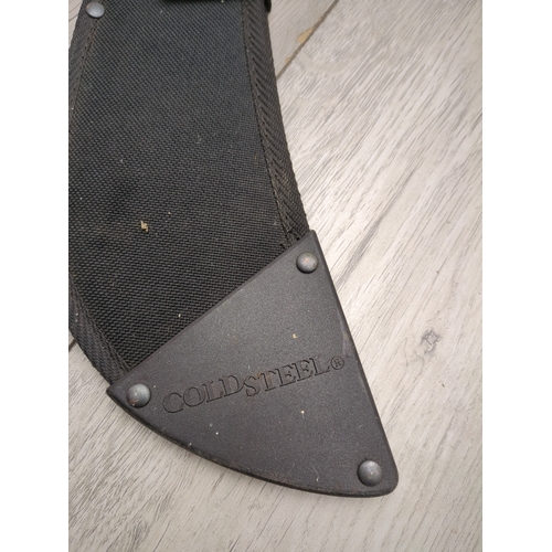 217 - Cold Steel South Africa Machete with Sheath