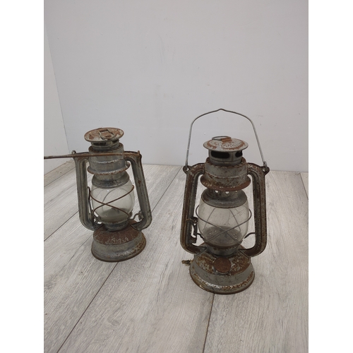 218 - Selection of Tilley and Hurricane Lanterns