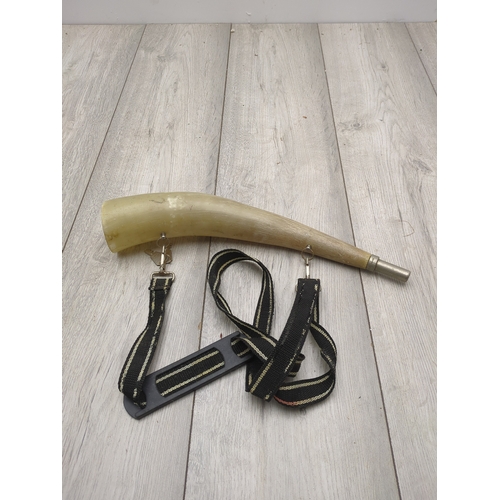 201 - Model 16 Hunting Horn with Strap