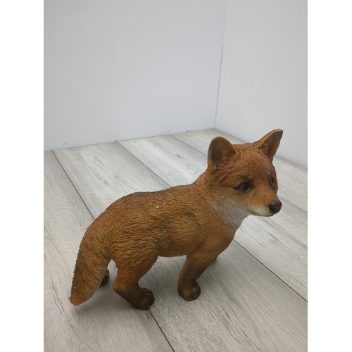 209 - Resin Fox Garden Ornament