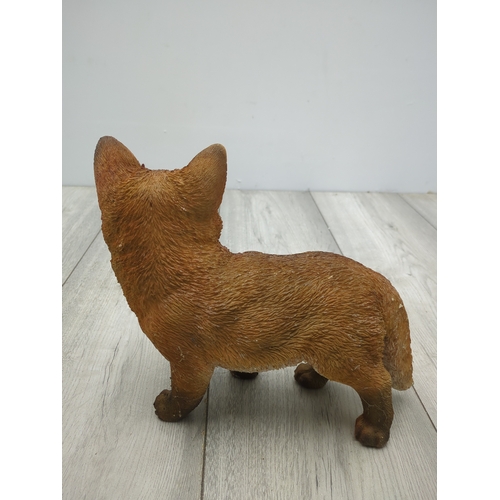 209 - Resin Fox Garden Ornament