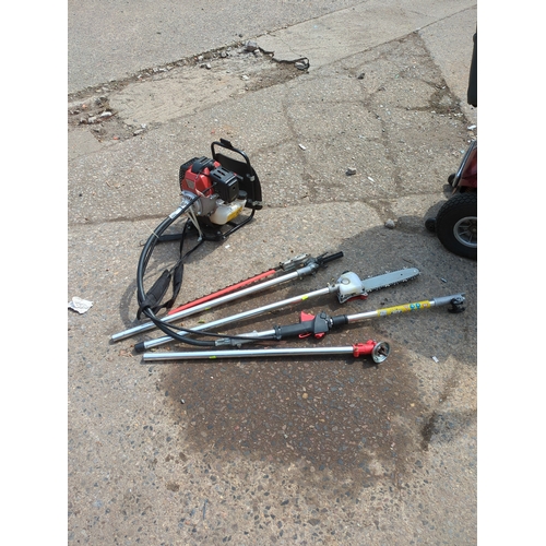 122 - Beaufortus Garden Tool Multi-Attachment Set