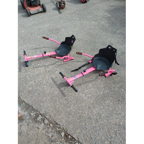 145 - Lot of 2 Flykart Go-Kart Attachments