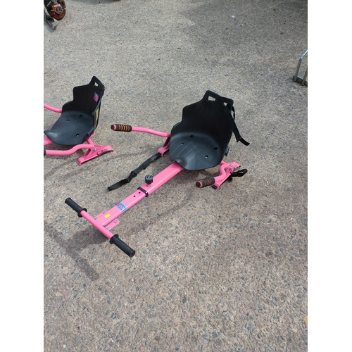 145 - Lot of 2 Flykart Go-Kart Attachments