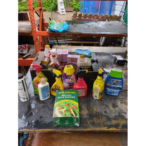 80 - Selection of Garden Chemicals including New Horizon Slug Barrier