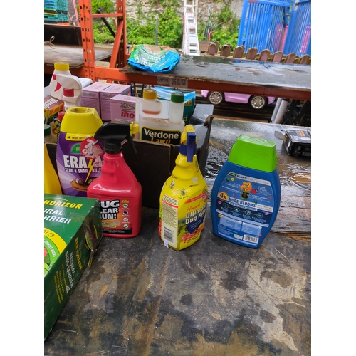 80 - Selection of Garden Chemicals including New Horizon Slug Barrier