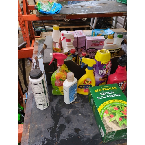 80 - Selection of Garden Chemicals including New Horizon Slug Barrier
