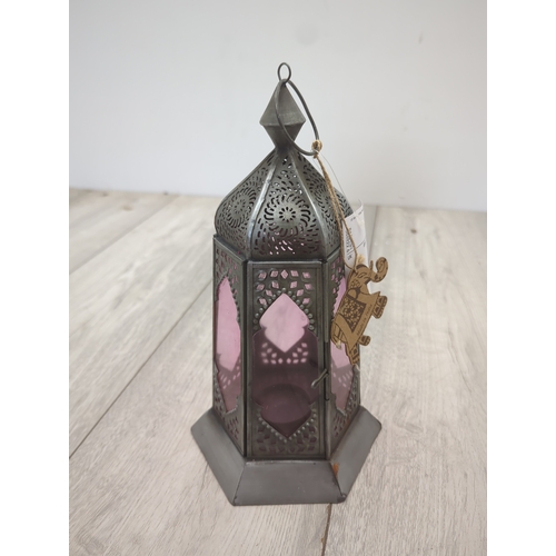13 - Decorative Metal Lantern