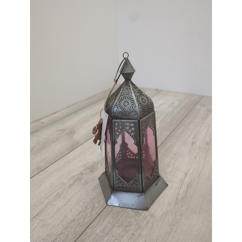 13 - Decorative Metal Lantern