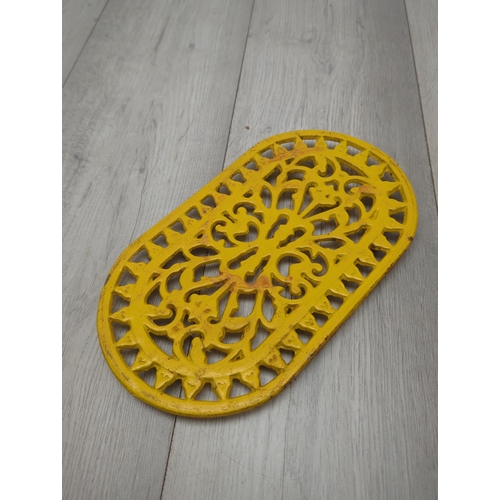 3 - Selection of cast iron items including Trivets and Door stops
