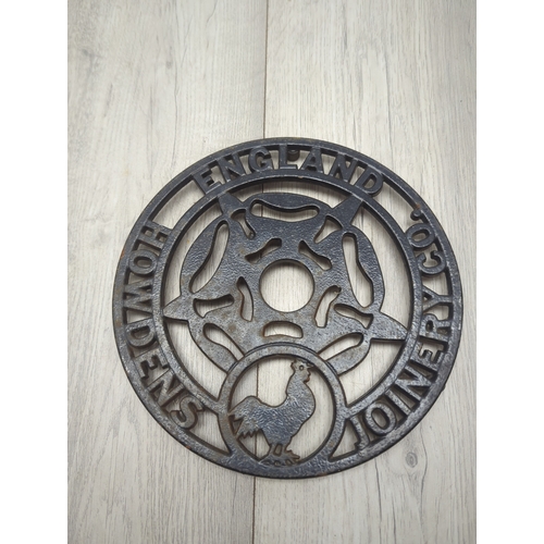 3 - Selection of cast iron items including Trivets and Door stops