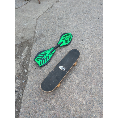 111 - Unit skateboard and Ripboard