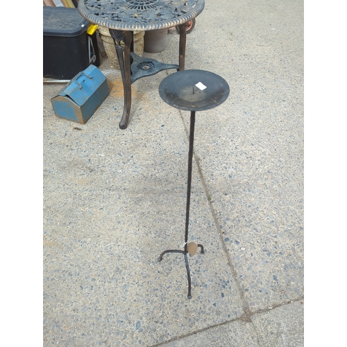 24 - Metal Candle Stand