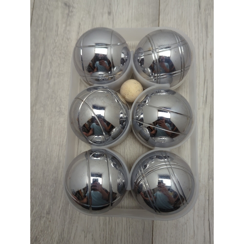 8 - Crane Boules Set with Case