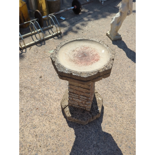 25 - Concrete Garden Bird Bath