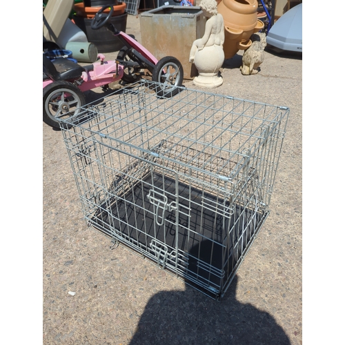 32 - Metal Foldable Pet Cage