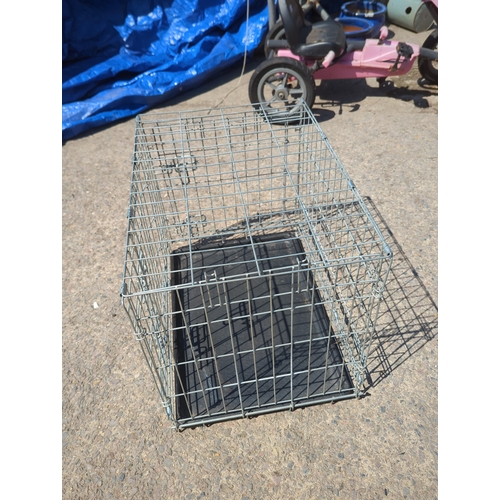 32 - Metal Foldable Pet Cage