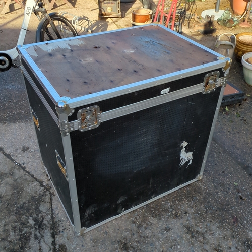 Large Black Storage Flight Case