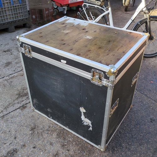 Large Black Storage Flight Case