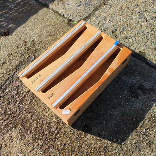 Bamboo Sorting Tray with Dividers