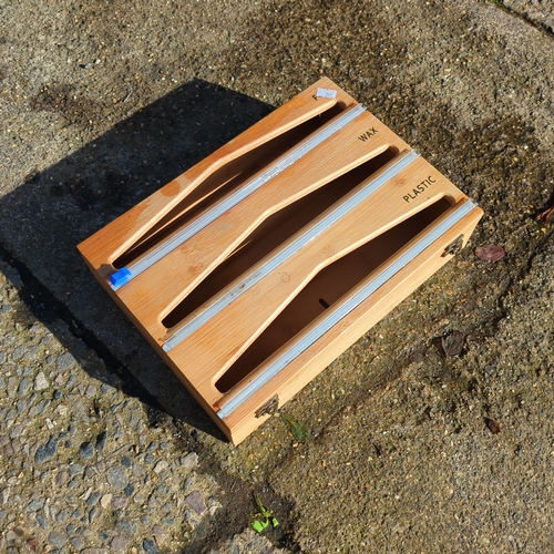 Bamboo Sorting Tray with Dividers