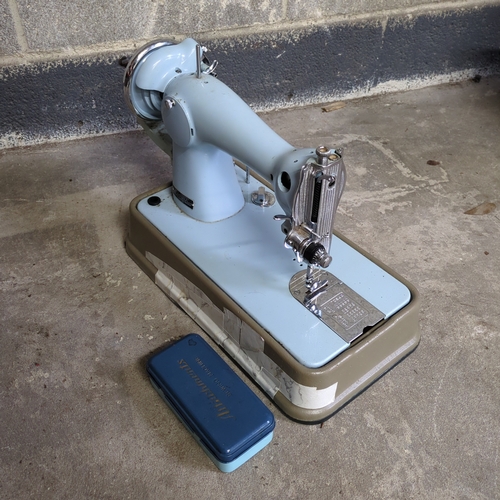 Jones Vintage Sewing Machine with Accessories