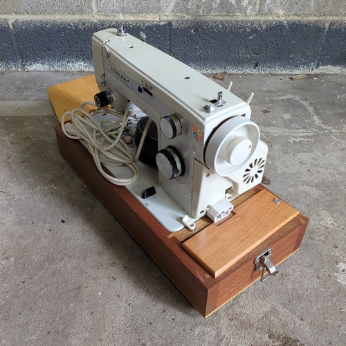 Crown Point Sewing Machine in Wooden Case