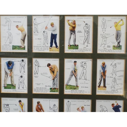 706 - Graeme W Baxter (20th century British) - Signed coloured limited edition print of a golfing scene at... 