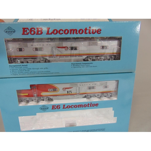 167 - HO Proto series Limited Edition E6 and E6B Locomotive pair in boxes, complete with polystyrene body ... 