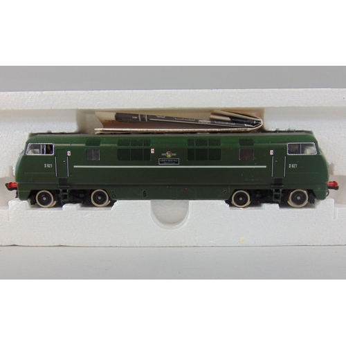 191 - Fleischmann  HO gauge collection including  4246 locomotive 'Greyhound' no D821, boxed with insructi... 