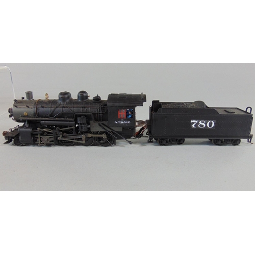 192 - collection of unboxed Bachmann rail models including: 2-8-0  locomotive with tender, 2 x 4-8-2 locom... 