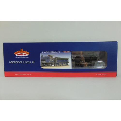 73 - Bachmann locomotive Midland Class 4F 31-880K, limited edition with certificate and original packagin... 