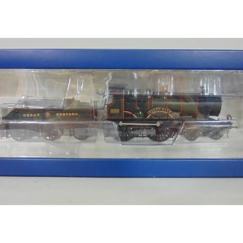 90 - Bachmann locomotive with tender 31-726 City Class 3433 'City of Bath' GWR Garter Crest, boxed with o... 