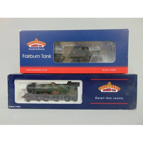 97 - 2 Bachmann locomotives: 32-880 Fairburn 2-6-4 Tank 2278 and 31-778 Modified Hall 6969 'Wraysbury Hal... 