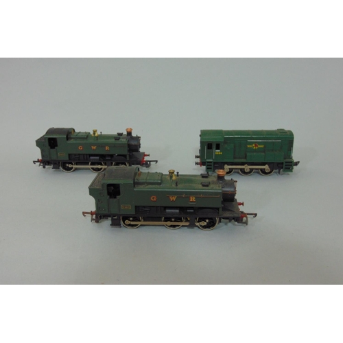 145 - mixed collection of 00 gauge locomotives incl Bachmann 4 Car Virgin Rail Set: 60217, 60317,60417 and... 