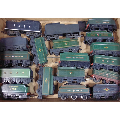 146 - Collection of unboxed Hornby Locomotives and tenders including Hornby LMS 16440, Hornby LMS 2345  (2... 