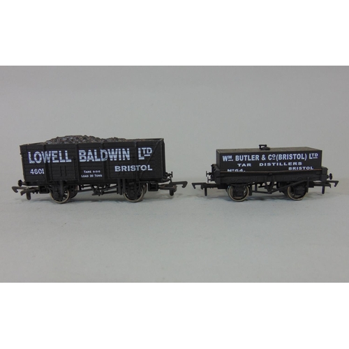 153 - Small collection of unboxed Dapol coal wagons with Bristol area company names incl S Brookman, W But... 