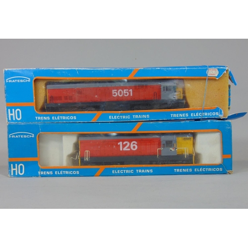 160 - 4 worldwide boxed locomotives: Mehano Class 66 diesel, Japanese Diapet engine R-04 and 2 Frateschi H... 