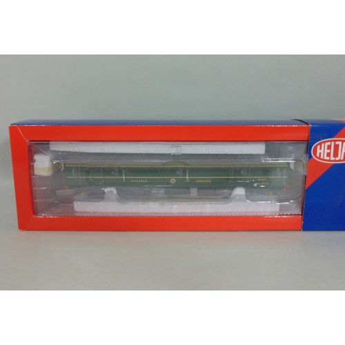 110 - Boxed diesel locomotive by Heljan Class 128 DPU, No 89001, W55993 in green with sped whiskers (1)