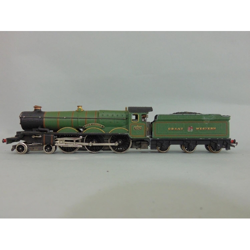 119 - Collection of unboxed Wrenn locomotives: ‘Cardiff Castle’ with tender x2, ‘Queen Elizabeth’ 2-6-4, ‘... 