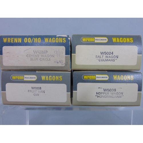 120 - Collection of Wrenn rolling stock, boxed, including  W5024 ‘Colman’s’ wagon, W4626P Cement wagon, W5... 