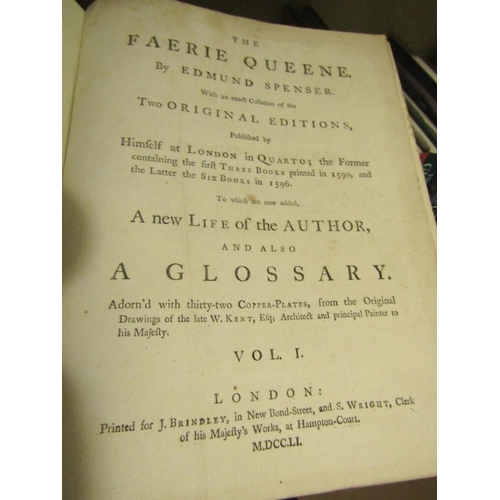 274 - Edmund Spenser - The Faerie Queene, containing the works originally published in 1590 and 1596, with... 